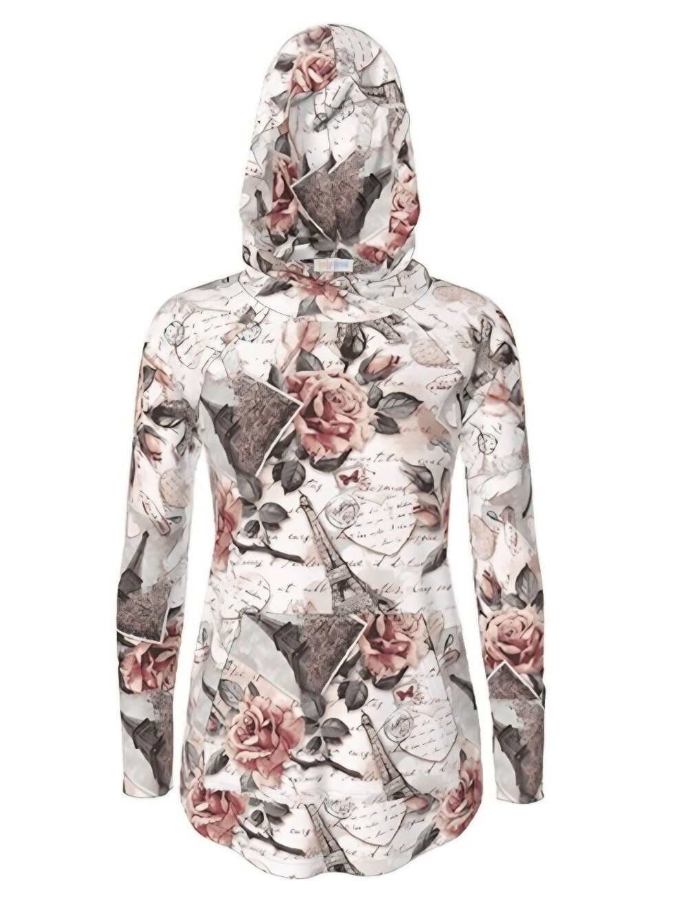 LuLaRoe Amber Hoodie - Paris & Roses
